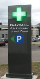 Signalisation, publicitaire, Fabricant, Enseigne, affiche, publicitaire, extérieur, avec, néon, Maroc, ville, Marrakech, Casablanca, Agadir, Essaouira, Panneaux, totems